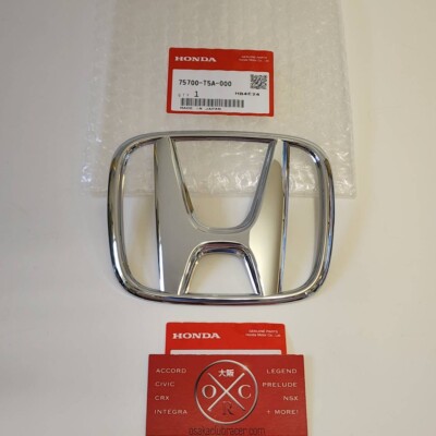 HONDA　記念メダル New Genuine OEM 19-22 Honda HR-V Front Emblem Badge Chrome 75700