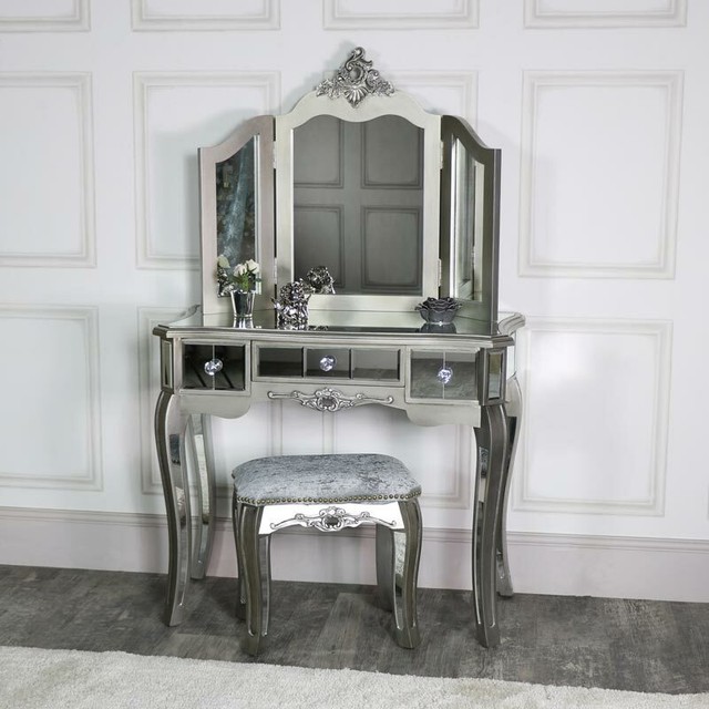 mirrored dressing table sale