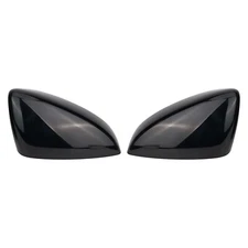 For Mazda CX-30 CX30 2020-2023 Chrome 2PCS Side Rearview Mirror Cap Cover Trim