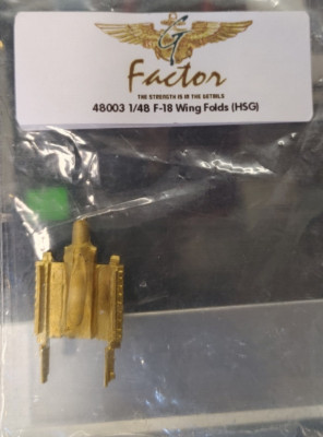 G FACTOR 1/48 F-18 WING FOLDS (HASEGAWA) 48003