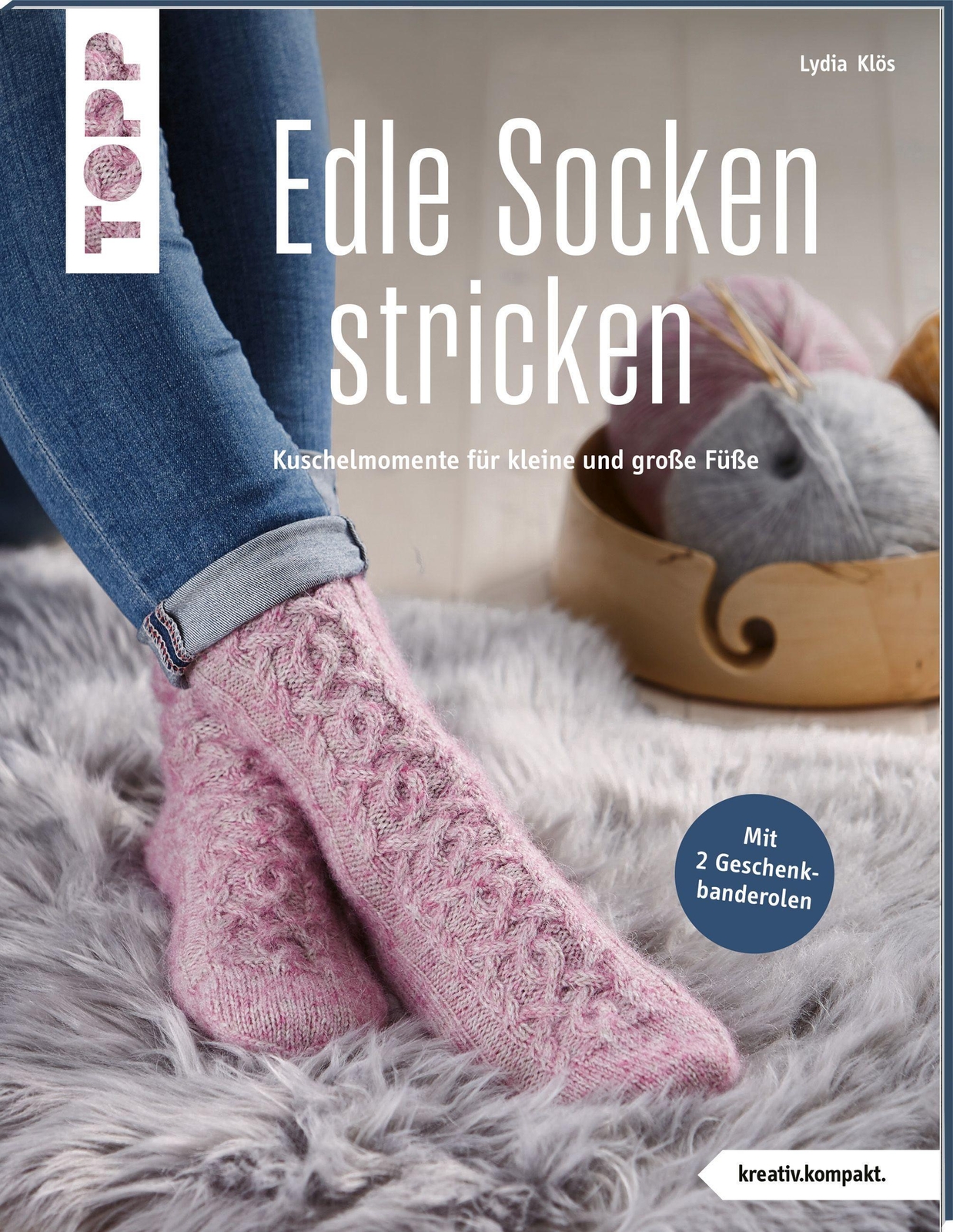 Thumbnail - Lydia Klös Edle Socken Stricken (kreativ.kompakt.)
