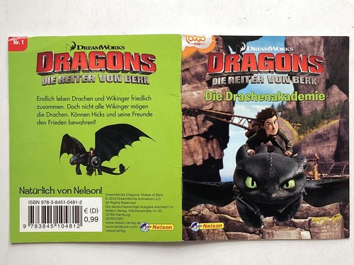 DreamWorks DRAGONS - Nr. 1 - Die Reiter von Berk - Die Drachenakademie - Nelson - Bild 3 von 6
