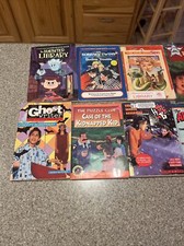 Lot of 8, Scary Stories, Ghost Spooky Haunted Mystery Book Mix, Kids Tween YA