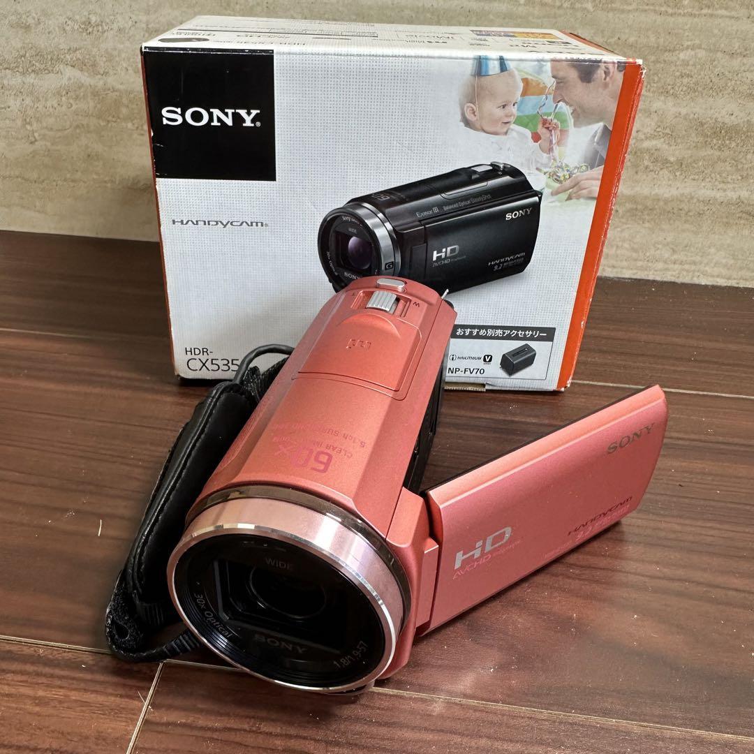 HDR-CX535 動作品 予備バッテリーケースセット (HDR-CX535 HDR-CX535 動作品 予備バッテリーケースセット (HDR-CX535