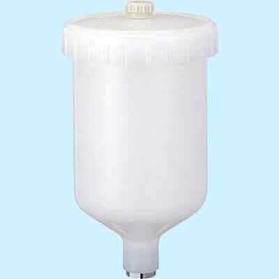 ANEST IWATA PCG-6P-M Kunststoff Schwerkraft Futterbecher 600 ml für W-400 LPH...
