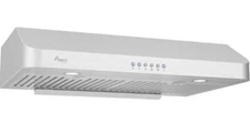 Awoco RH-R06 30" S/S 6"H, 900CFM Range Hood *2 LED Lights* Rear Vent