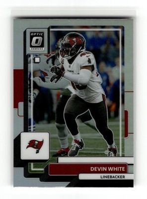 Devin White 2022 Donruss Optic #187 Tampa Bay Buccaneers Holo Silver