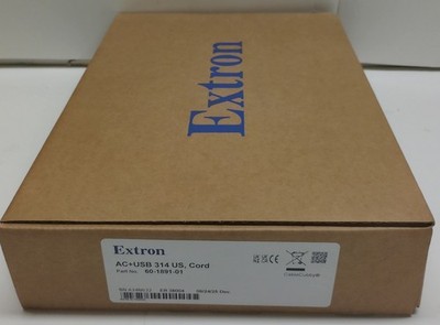 Brand New Extron 60-1891-01 AC+USB 314 US Cord