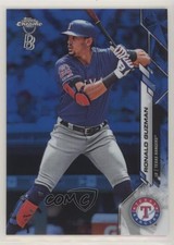 2020 Topps Chrome Ben Baller Edition Blue Refractor 7/75 Ronald Guzman #129 05gv