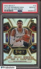 2023 Panini Select Future Silver Prizm #13 Victor Wembanyama RC Rookie PSA 10