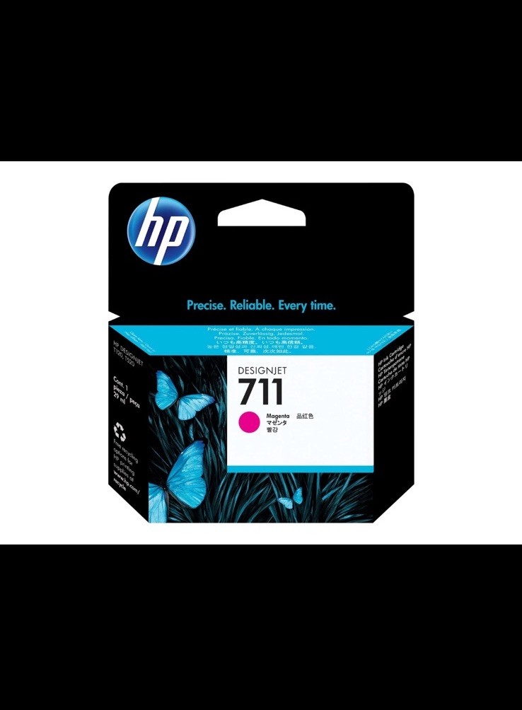 HP 711 29-ml Magenta DesignJet Ink Cartridge