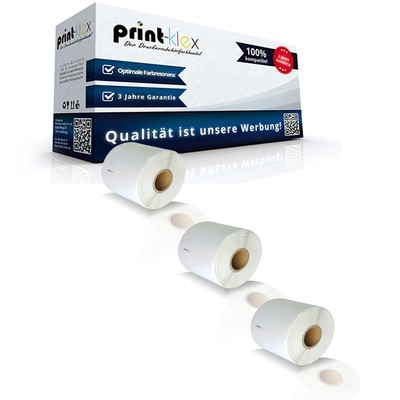 3x Kompatibel Etiketten Rollen für Dymo 99015 54 x 70mm Label-Drucker Pro Serie