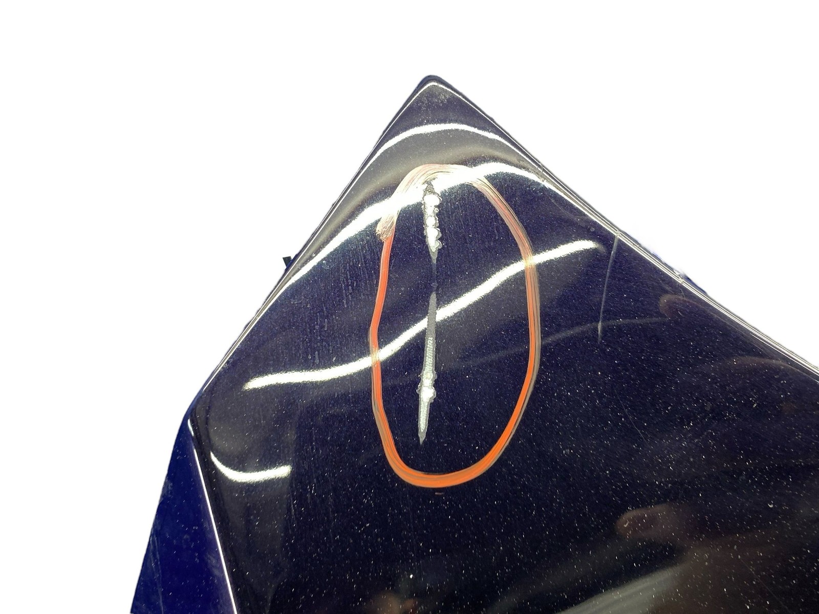 2018-2023 MCLAREN 720S FRONT HOOD BONNET PANEL W/ VENTS AMETHYST BLACK *DAMAGED*