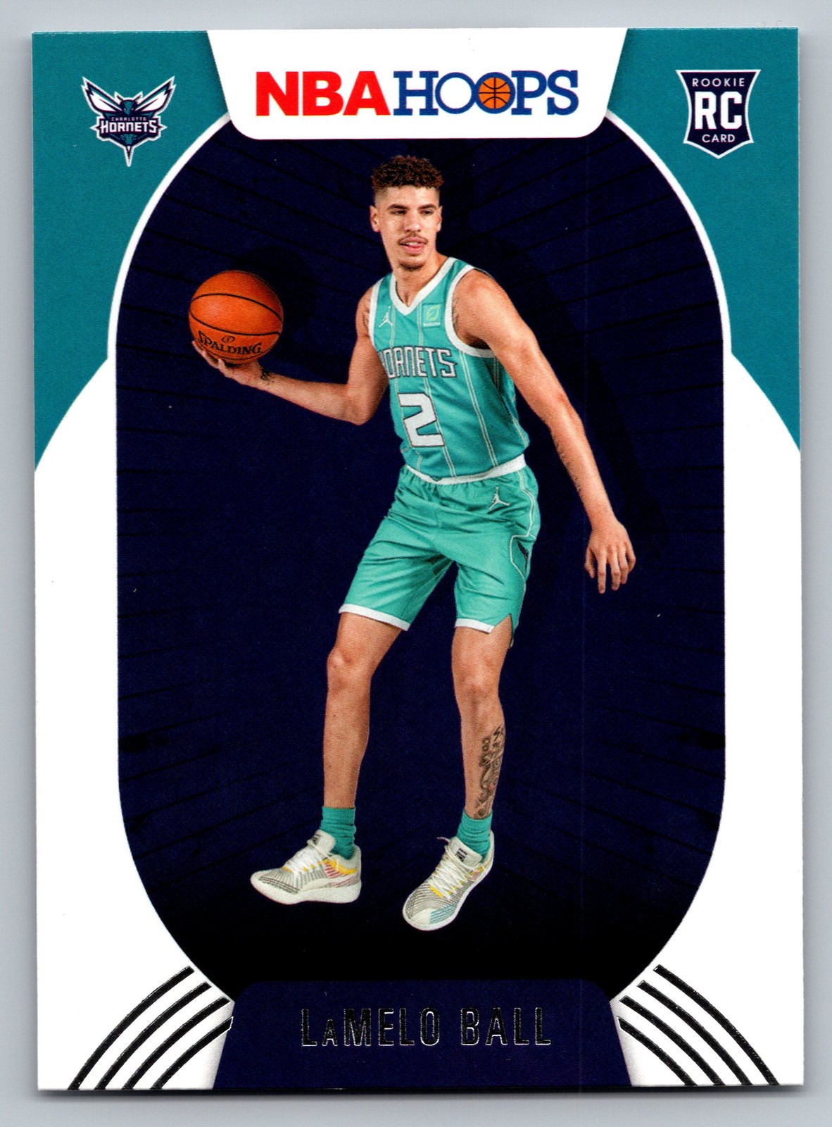 2020-21 Hoops Rookie #223 LaMelo Ball Rookie Charlotte Hornets