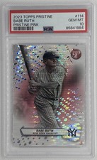 2023 Topps Pristine Babe Ruth #114 Pristine Pink /15 PSA 10 Gem Mint 🌶️🥵