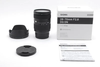 Testé [Top Mint in Box] SIGMA 28-70mm F/2.8 DG DN pour monture Sony E du JAPON - Photo 1/4