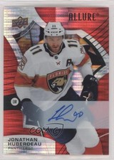 2021-22 Upper Deck Allure Red Rainbow Auto Jonathan Huberdeau #54 Auto 0wp5