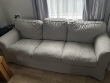 IKEA Three Seat Sofa, Torino Light Beige