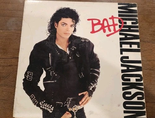 Michael Jackson ‎Bad 1987 Epic  40600 Vinyl LP