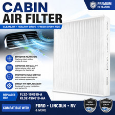 Cabin Air Filter for Ford F-150 F250 F350 Expedition Lincoln Navigator RV