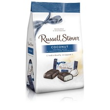 Russell Stover Dark Chocolate Coconut Mini Gusset Bag 6 Ounce Russell Stover Cho