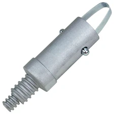 Kraft Tool Male Concrete Tool Threaded to Button Handle Adapter