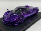 1/18 AB models Pagani Huayra in Chrome Purple Leather Base 30 pieces