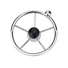 Volante Barca Inox 304 Sterzata Facile Volante Yacht Lucido Antiruggine