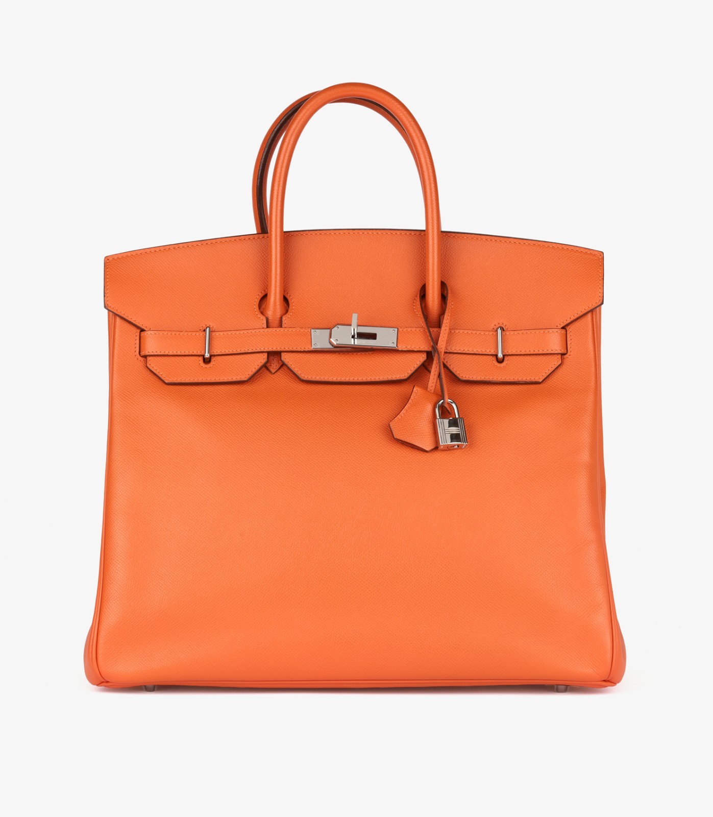 Hermès Orange H Epsom Leather Birkin 36cm HAC