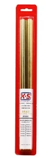 K S 3400 Round Brass Tubing Assortment 12 Pieces for DIY Home Improvement