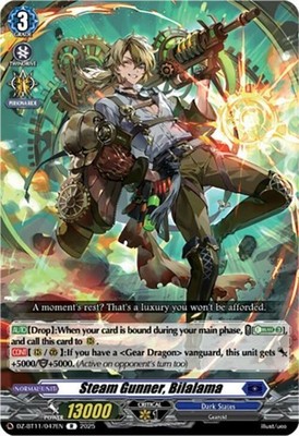 x4 Steam Gunner, Bilalama - DZ-BT11/047EN - R CFV M/NM