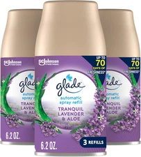 Automatic Spray Refill, Air Freshener for Home and Bathroom, Tranquil Lavender &