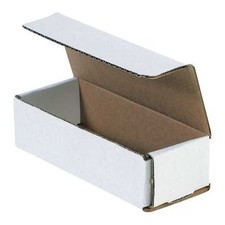 12 in x 3 1/2 in x 3 in Inside H, Literature Mailer, White, Corrugate, Single