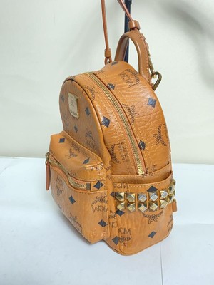 MCM backpack rucksack -- Camel full pattern Used | eBay