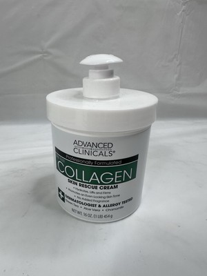 Collagen, Skin Rescue Cream, 16 oz (454 g)