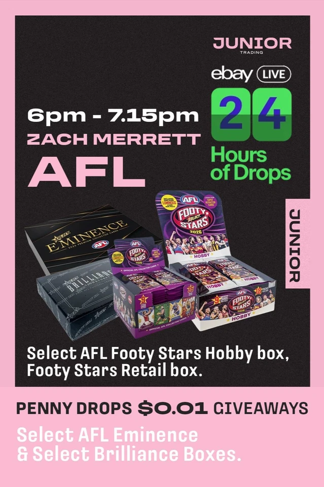 24 Hours of Drops | Zach Merrett Hosts AFL HOURS | Massive Penny Drops!