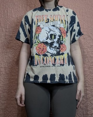 Free Souls Wild And Free Tie Dye Tee Shirt