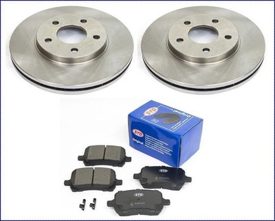 2x Bremsscheiben + Bremsklötze Vorne Für Chevrolet HHR 2006-2011
