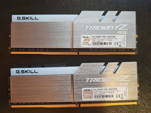 G. SKILL Trident Z RGB 16GB DIMM 3200 MHz PC4-17000 DDR4 Memory