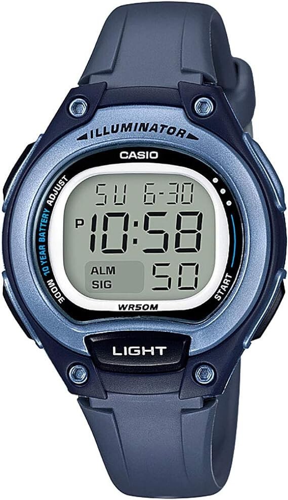 Orologio Casio Digitale Blu Bambino Impermeabile LW-203-2AVEF