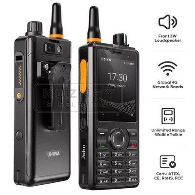 UNIWA F41 Handy Walkie Talkie NFC Feature Phone SOS 2.4Zoll 4600mAh 4G PoC Zello