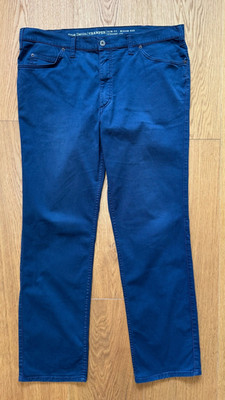 Mustang Tramper Herren Hose Jeans W40/L34 blau Slim Fit Straight Leg Stretch