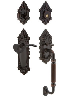 Nostalgic Warehouse VICMAN_ESET_234_FG_LH Victorian Left Handed - Bronze