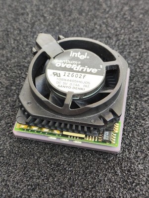 Intel Pentium OverDrive 166MHz - SL24W - Vintage Sockel 7 CPU - ungetestet