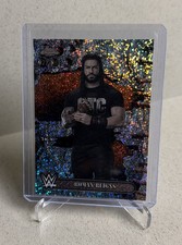 Roman Reigns /299 Speckle Cactus Jack Topps Chrome WWE 2025 #25 SmackDown SP ✨