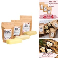 Better Shea Butter Raw Shea, Mango, Cocoa Butter Set - 3 Bars 24 oz Total