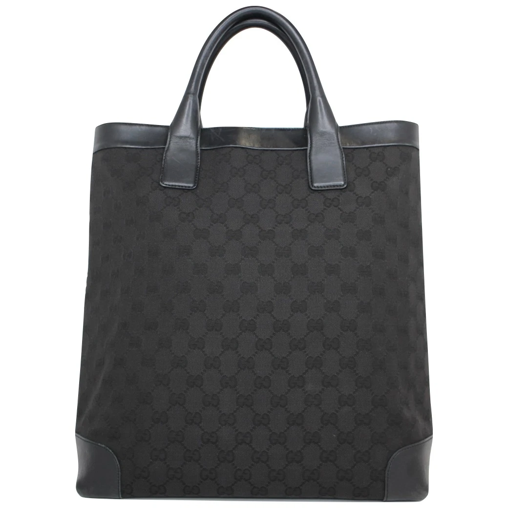 Gucci — Gucci Handbag Canvas Black Shoulder Bag Women's KNB1785 #KNB1785