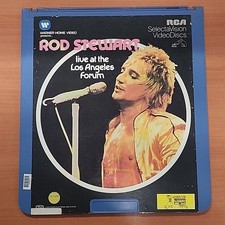 1982 Rod Stewart Live at the Los Angeles Forum RCA SelectaVision VideoDisc