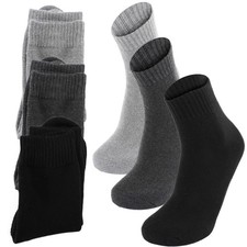 3 Pair Mens Winter Heavy Duty Heated Thermal Warm Socks Insulated Boot Sox 10-13