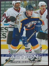 2003 - 2004 In The Game Timofei Shishkanov Action Predators #651 Hockey Card